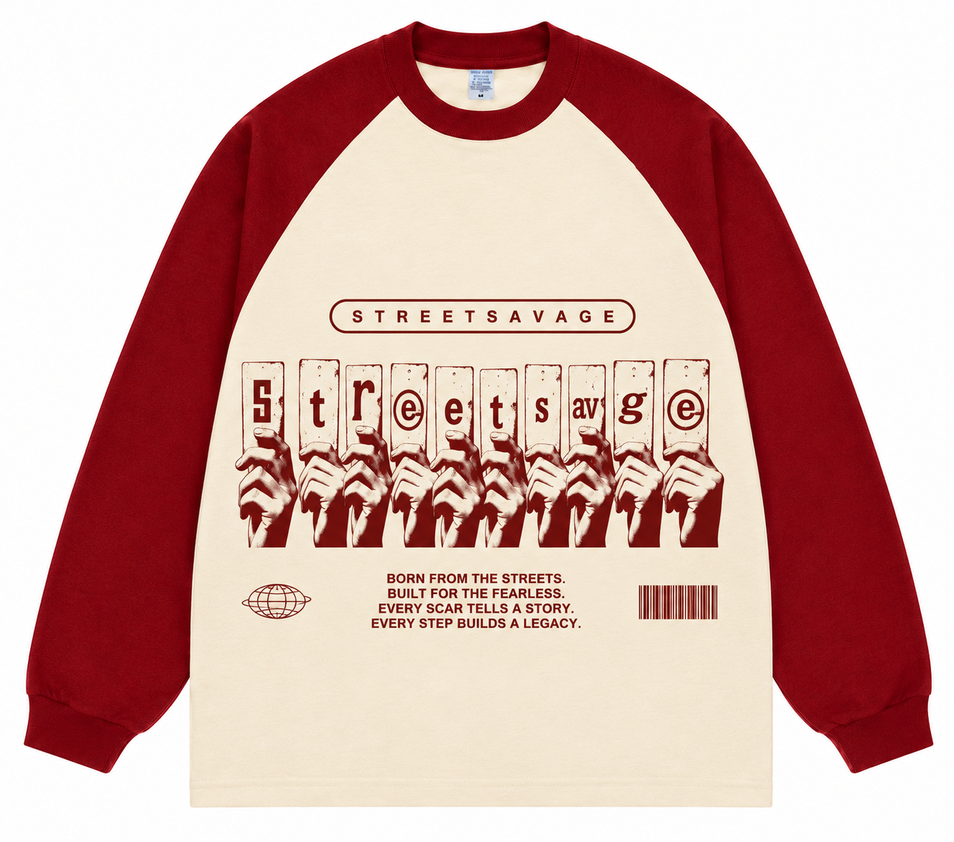 SS HERITAGE RAGLAN - LONG sleeve
